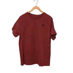 Jordan Maroon S/S T-Shirt Men's XL Basic Cotton Tee
